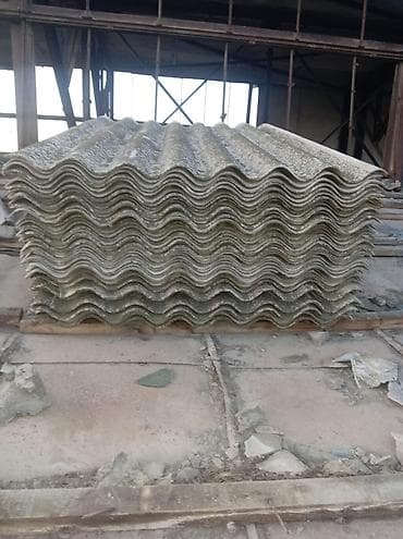 mis caydan: Dalğalı şifer dam örtüyü - Material: dalğalı şifer vərəqləri — 1