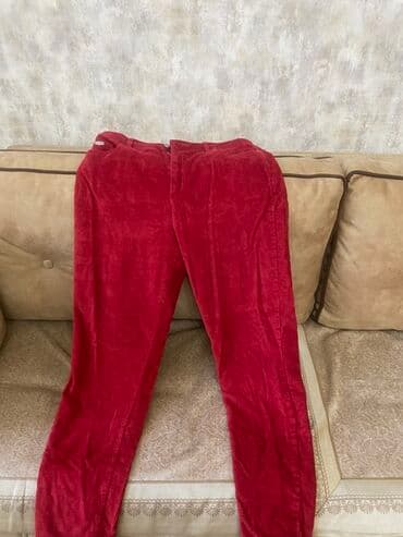 yun koftalar: Qadın geyim dəsti - Ağ cins şalvar: Makras brendi, klassik düymə və — 4