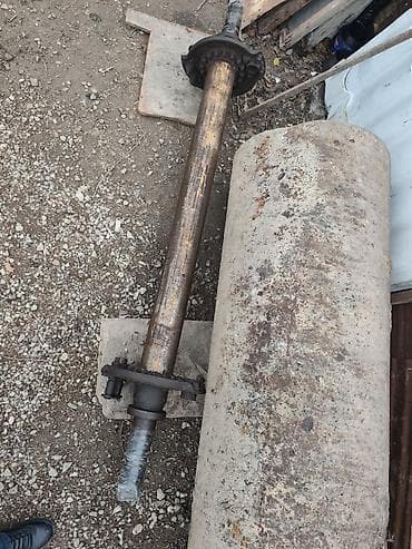plastik boru satilir: Metal silindr ox (şaft) – flanşlı - Tətbiq: müxtəlif sənaye — 1