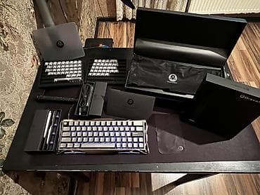 komputer adapter: GravaStar mekanik klaviatura seti 2 gün dü alınıb tecili pula — 7