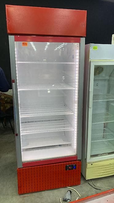 Vitrin tipli soyuducu - Şüşə qapılı, şaquli vitrin soyuducu - 4 ədəd