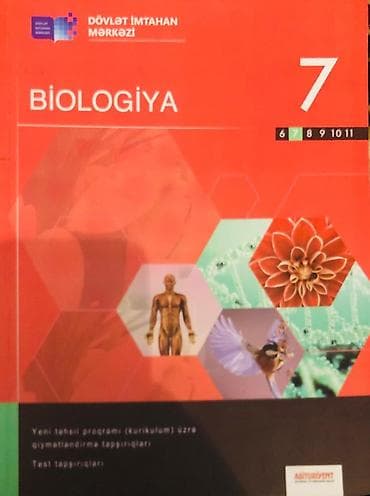 İdman və hobbi: Məhsul: “Biologiya” qiymətləndirmə tapşırıqları kitabları (Dövlət — 2