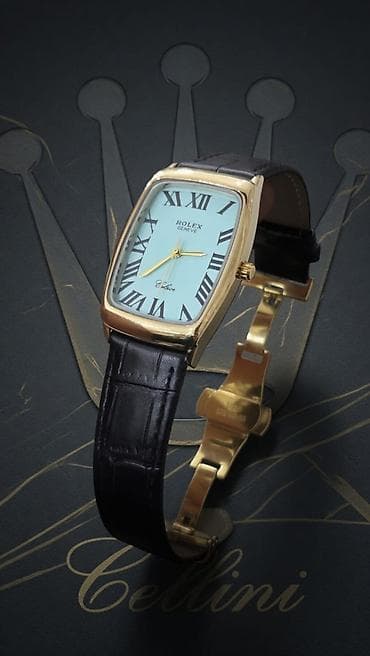 qara kemer: Qol saatı, Rolex, rəng - Qızılı — 2