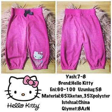 Праздничные костюмы: Yash:7-8 Brend:Hello Kitty Eni:60-100 Uzunluq:58 — 1