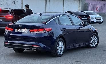 teker alemi: Kia Optima sedan – tünd mavi rəng, Azərbaycan nömrə nişanı 20-FD-377 — 6