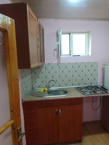 badamdarda torpaq satilir: 1 otaqlı kiçik mənzil/otaq - Plan: 1 otaq, mətbəx küncü və sanitar — 5