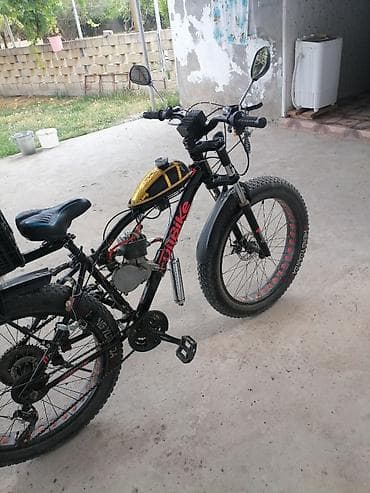 Велосипеды: Benzin mühərrikli fatbike tipli velosiped - Gücləndirilmiş fat — 2