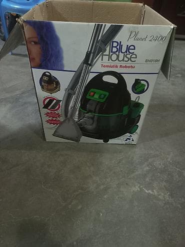 tozsoran su ile isleyen: Blue House Planet 2400 Temizlik Robotu (BH018H) - Güc: 2400W - Quru — 1