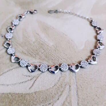 gumuş qolbağ: Bilərzik, Gümüş, 925 Əyar — 2