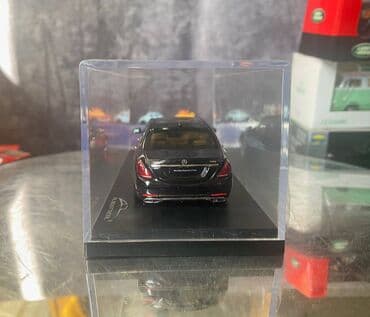 maşın modeli: Коллекционная модель Mercedes-Maybach S-class X222 obsidian black 2019 — 6