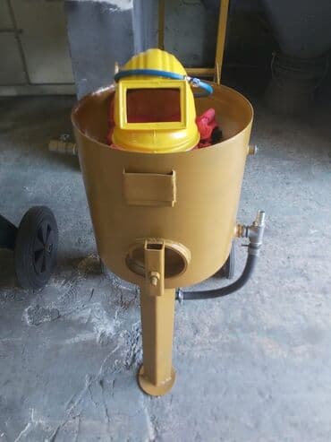 qumlama aparatı: Qumlama aparatı – daşınan tip, təzyiqli sistem Məhsul təsviri: - — 6