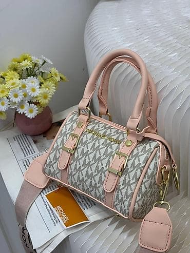 Çantalar: Michael Kors monoqramlı mini barrel çanta – gündəlik və şık istifadə — 9