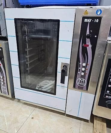 Restoran, kafe avadanlığı: Elektrik soba, Çörək, Şirniyyət üçün, Yemək üçün, 10 mərtəbəli, Yeni — 6