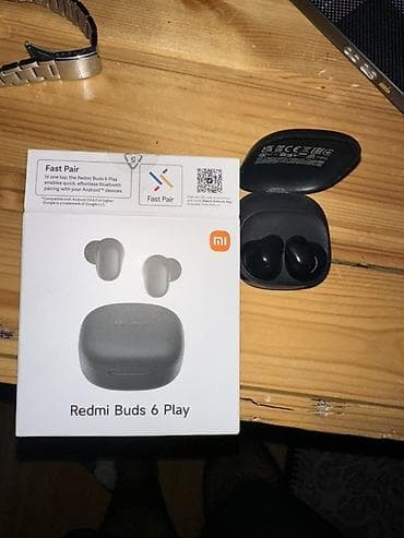 kalonka islenmis: Redmi Buds 6 Play simsiz qulaqlıq - Model: Redmi Buds 6 Play (qutusu — 3