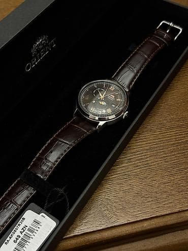 Smart qolbaqlar: Qol saatı, Orient, rəng - Qəhvəyi — 1