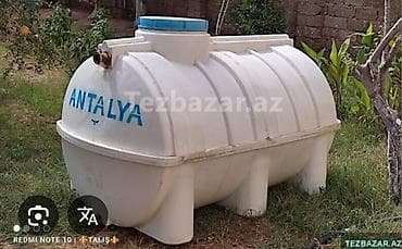 Şlanqlar: Bak, Plastik, 1500 l l, İşlənmiş — 3