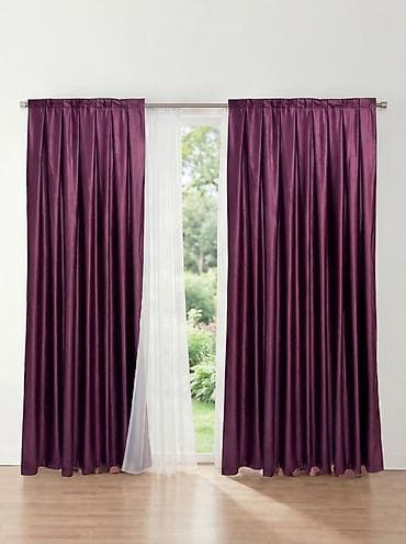 pencere perde: Məhsul: Qalın dekorativ pərdə dəstləri - Material: Yumşaq, sıx — 4