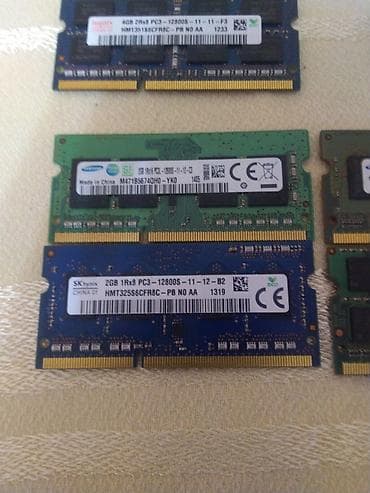 hard disk notebook: Operativ yaddaş (RAM) Samsung, 4 GB, 1600 Mhz, DDR3, Noutbuk üçün — 2