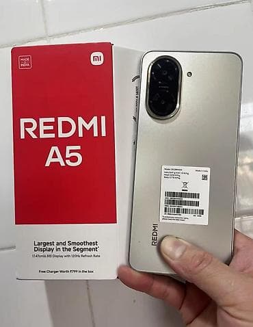 redmi note 14 pro ikinci el: Redmi A5, 128 GB, rəng - Qızılı, Sənədlərlə — 1