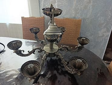 samdan: Çılçıraq, 6 lampa, Metal — 2