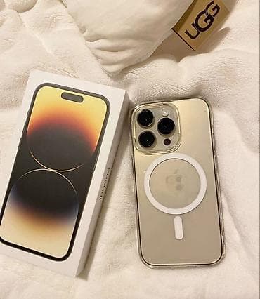 IPhone 14 Pro, 128 GB, Qızılı, Face ID