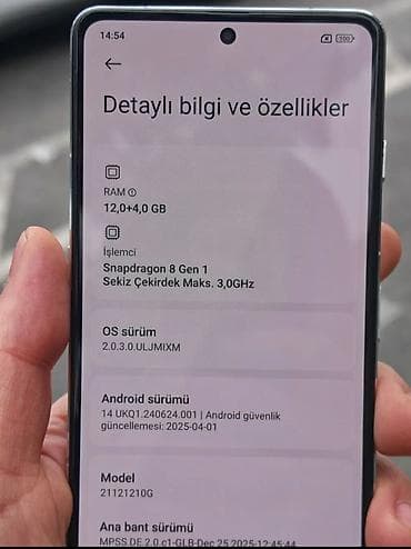 iphone 12 kabro: Poco F4 GT, 256 GB, rəng - Boz, Sensor — 2