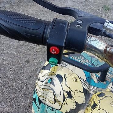 Su nəqliyyatı: Uşaq/yeniyetmə üçün benzinli mini ATV - Parlaq, komiks üslublu — 3