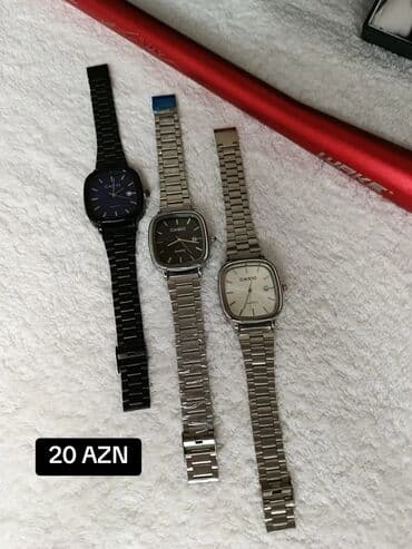 Saat dəstləri: Yeni, Qol saatı, Casio, rəng - Qara — 1