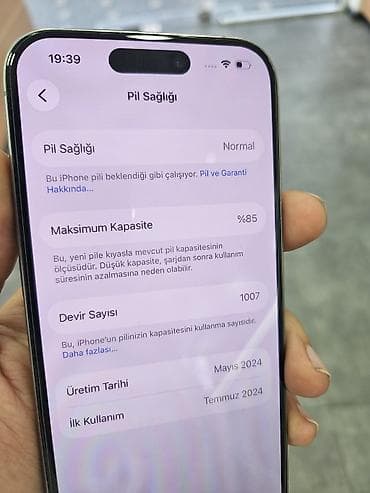 redmi magic 9: IPhone 15 Pro, 256 GB, Gümüşü — 6