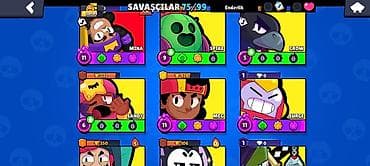 sandy paltar: Brawl Stars hesabı - Kupa sayı: 30 549 - Profil nişanı: A rütbəsi — 3