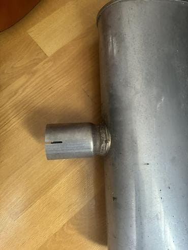 Avtomobil üçün səsboğucu (muffler) - Material: metal (paslanmaya — 2