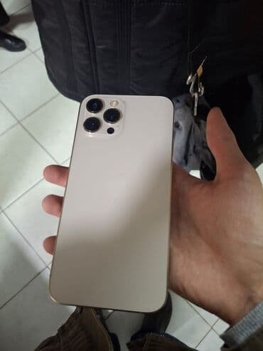 irşad electronics iphone 12 pro max: IPhone 12 Pro Max, 128 GB, Ağ, Face ID — 1