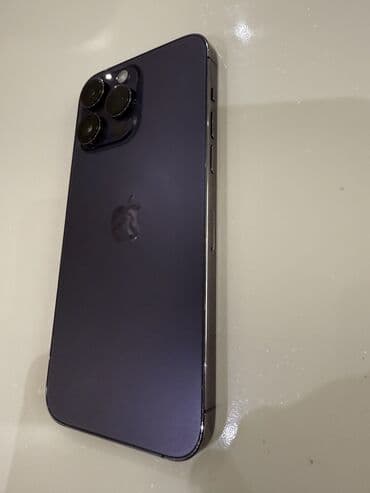 iphone 15 pro irşad: IPhone 14 Pro Max, 256 GB, Deep Purple, Face ID — 9