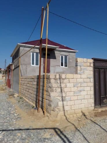 abseronda ev: Masazır 2 otaqlı, 40 kv. m, Kredit var, Təmirsiz — 1