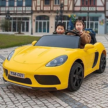Uşaq üçün elektrik maşınları: Uşaq avtomobili Porsche Möhtəşəm rəngi ilə ilk görüşdə özünə aşiq edən — 1