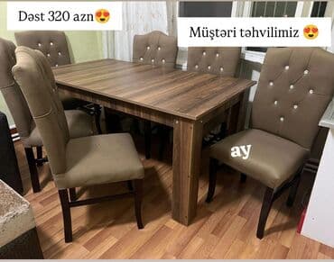 demir çən: ✨ *Laminat Masa Dəsti* ✨ 🔹 Yeni sifarişlə hazırlanır 🔹 Rəng seçimi — 1