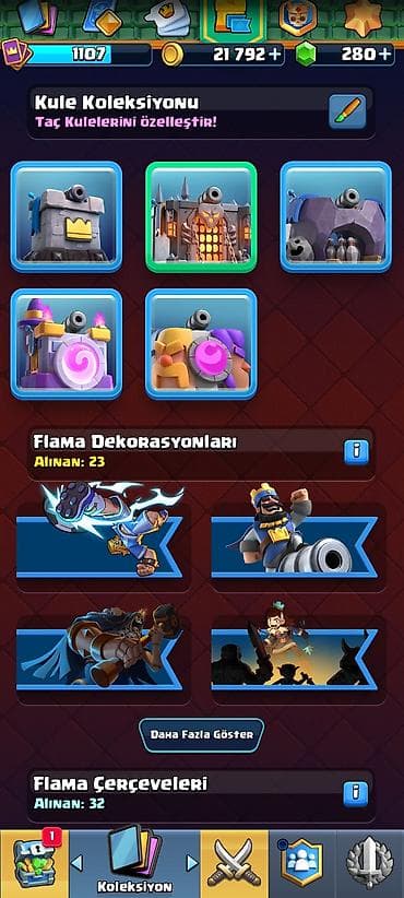 ucuz saz: Clash Royale oyun hesabı - Kupa: 5744 (Kupa Yolu, 16. Arena) - Profil — 9
