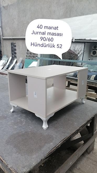 Jurnal masası, Yeni, Açılmayan, Laminat, Dördbucaq masa lalafo.az -da Jurnal masası, Yeni, Açılmayan, Laminat, Dördbucaq masa