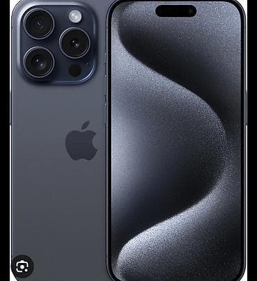 IPhone 15 Pro, 128 GB, Natural Titanium, Simsiz şarj — 1