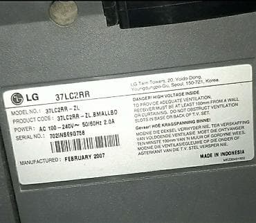 berlin tv: İşlənmiş Televizor LG LCD 40" Ünvandan götürmə — 1