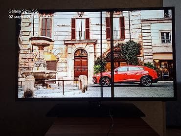 Samsung televizor, təxminən 40–50 düym diaqonalla, Smart TV