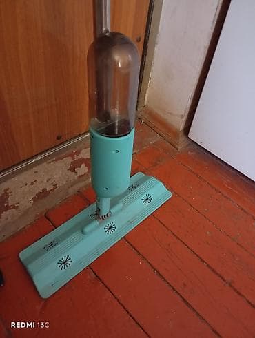 vedrə: Məhsul tərkibi: - Püskürdücülü mop: su/mağar məhlulu üçün şüşə qab — 3