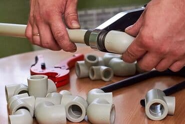 чистка канализации баку: ✅Usta Xidməti🧑‍🔧 •PVX-propilen trubalari,poplavok,krant paykasi •Gaz — 1