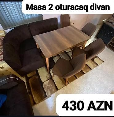 Künc divan, Mətbəx üçün, Açılmayan — 1