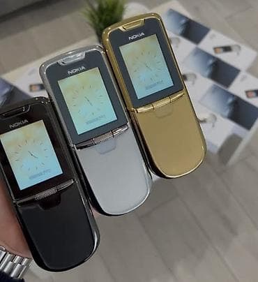 printer telefon: Nokia 8000 4G, rəng - Qara, Düyməli — 1