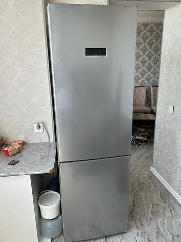 fen satisi: 2 qapılı Bosch Soyuducu Satılır, rəng - Gümüşü — 2
