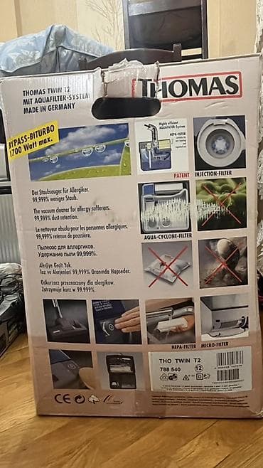 tozsoran mator: Thomas Twin T2 tozsoran – Aquafilterş-System, Made in Germany - — 3