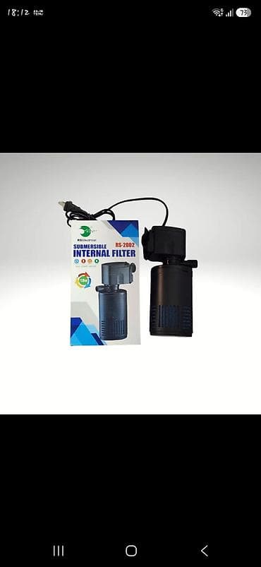 kompresor akvarium: Su filtr akvarim üçün ideal vəziyyətə hec bir problem yoxdur 13m — 1