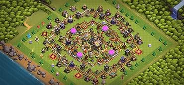 Xidmətlər: Clash of Clans hesabı – inkişaf etmiş baza - Baza planı çoxqatlı — 1