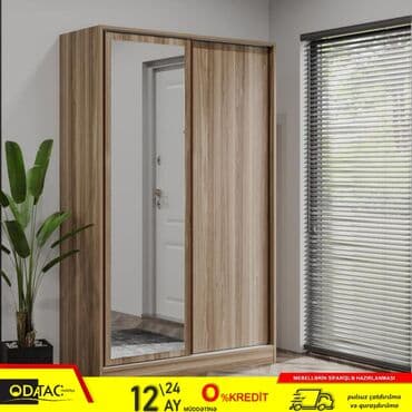 kupe şkaf: Yeni, Kupe, 2 qapılı Düz dolab, Dəhliz dolabı, Azərbaycan — 1